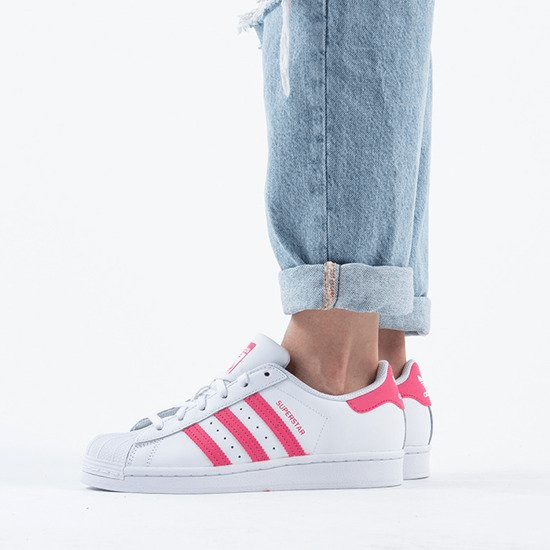Giày Adidas Originals Superstar 2.0 J 'Black Pink' FW0773 - Ảnh 7