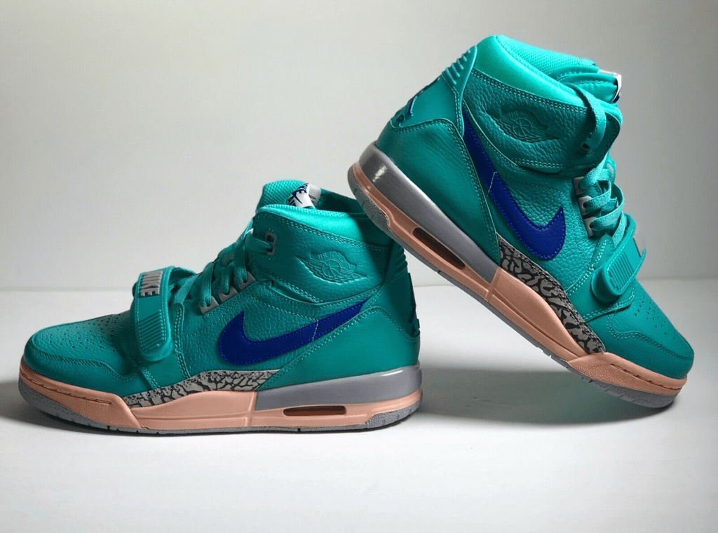 Giày Nike Jordan Legacy 312 GS 'Hyper Jade' AT4040-348 - Ảnh 7