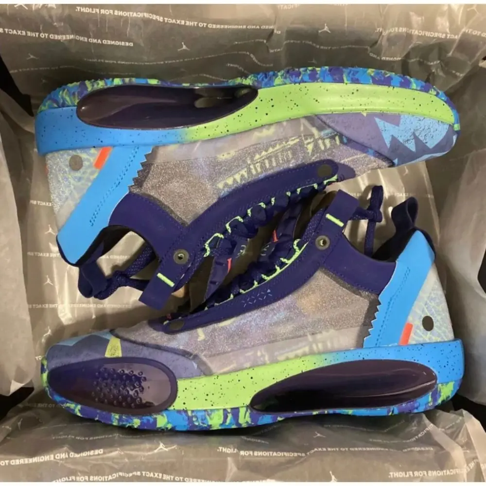 Alternative view of Giày Nike Air Jordan 34 Low 'EYBL' CZ7747-500