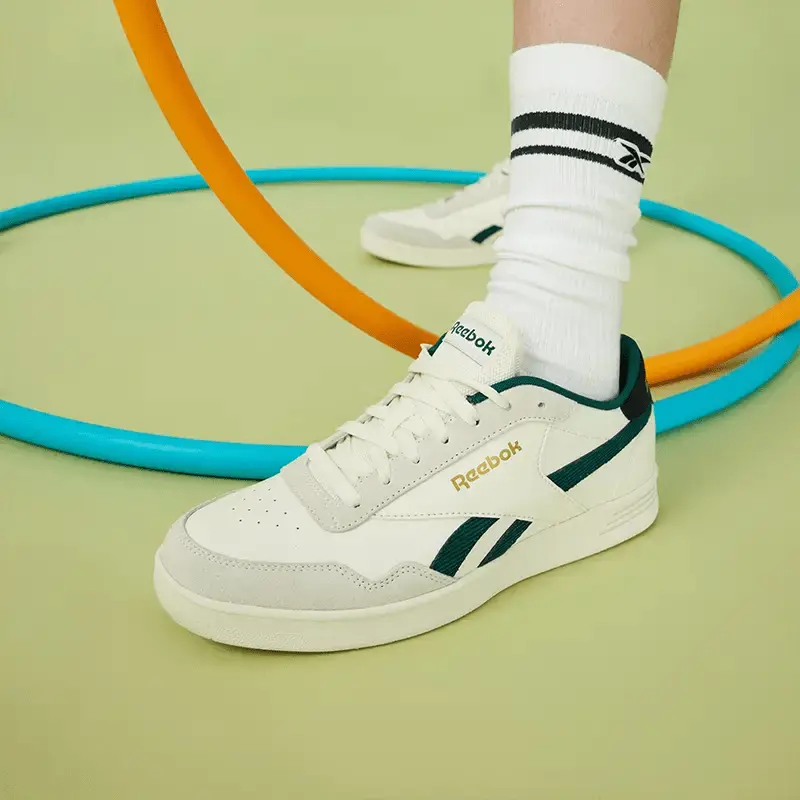 Alternative view of Giày Reebok Royal Techque 'Black White' HR0903