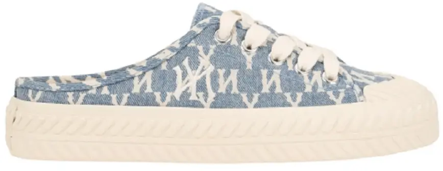 Giày MLB PlayBall Mule Mono Denim New York Yankees 32SHSD111-50U