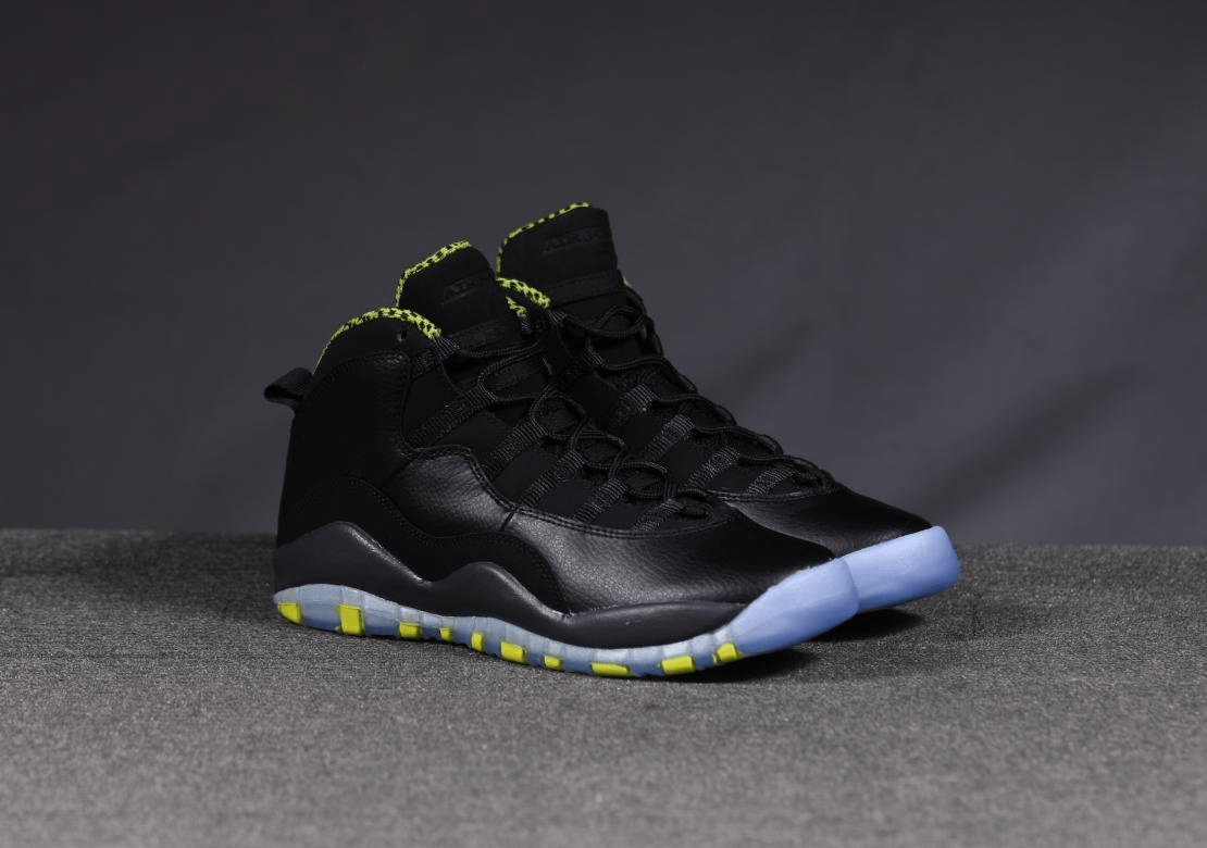 Giày Nike Air Jordan 10 Retro GS 'Venom' 310806-033 - Ảnh 2