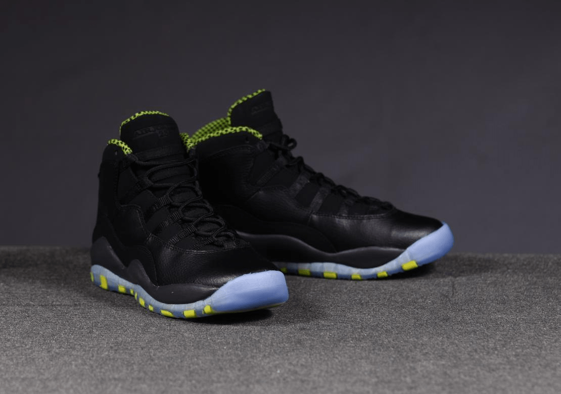 Giày Nike Air Jordan 10 Retro GS 'Venom' 310806-033 - Ảnh 4