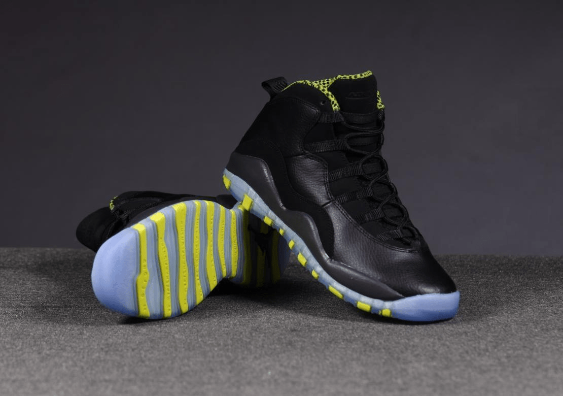 Giày Nike Air Jordan 10 Retro GS 'Venom' 310806-033 - Ảnh 5