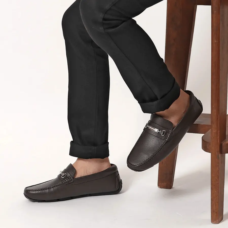 Alternative view of Giày Bally Pitaval Brown Leather Loafers 'Brown' 6227957