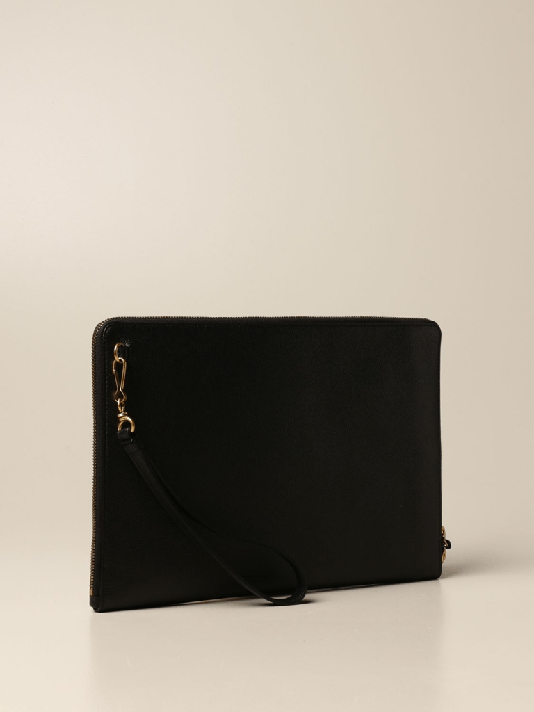 Túi Balenciaga Neo Classic Pouch In Grained Leather 652490-15Y0I-1000 - Ảnh 4