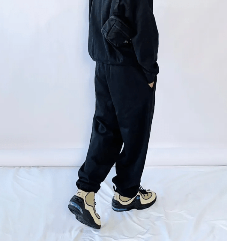 Quần Nike x Stussy Washed Sweatpants 'Black' DO5296-010 - Ảnh 3