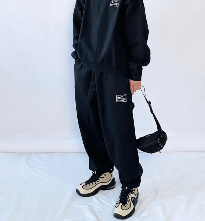 Quần Nike x Stussy Washed Sweatpants 'Black' DO5296-010 - Ảnh 5