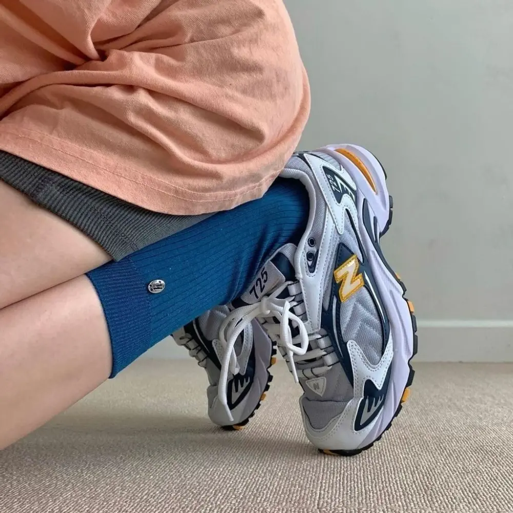 Giày New Balance 725 'Yellow Navy' ML725A - Ảnh 3