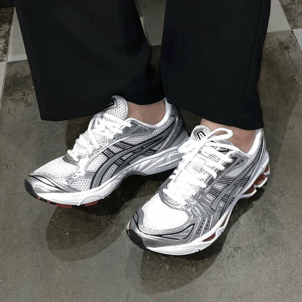 Giày Asics Gel Kayano 14 'White Pure Silver' 1201A019-104 - Ảnh 3
