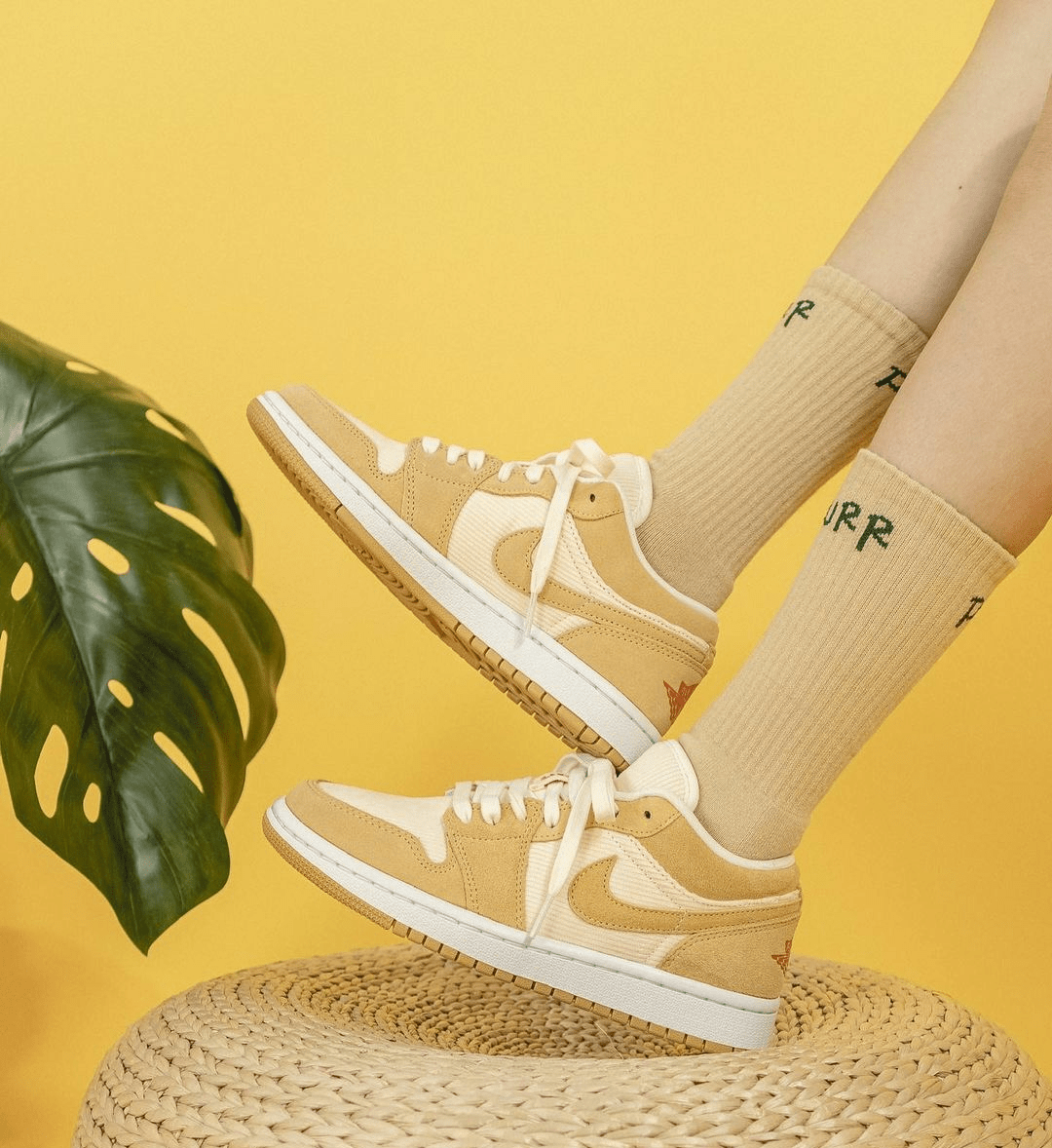 Giày Nike Wmns Air Jordan 1 Low SE 'Twine' DH7820-700 - Ảnh 5