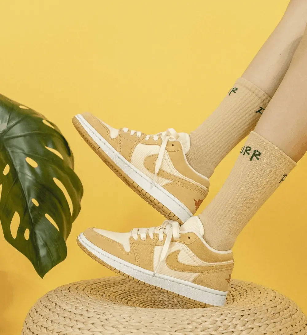 Giày Nike Wmns Air Jordan 1 Low SE 'Twine' DH7820-700 - Ảnh 5