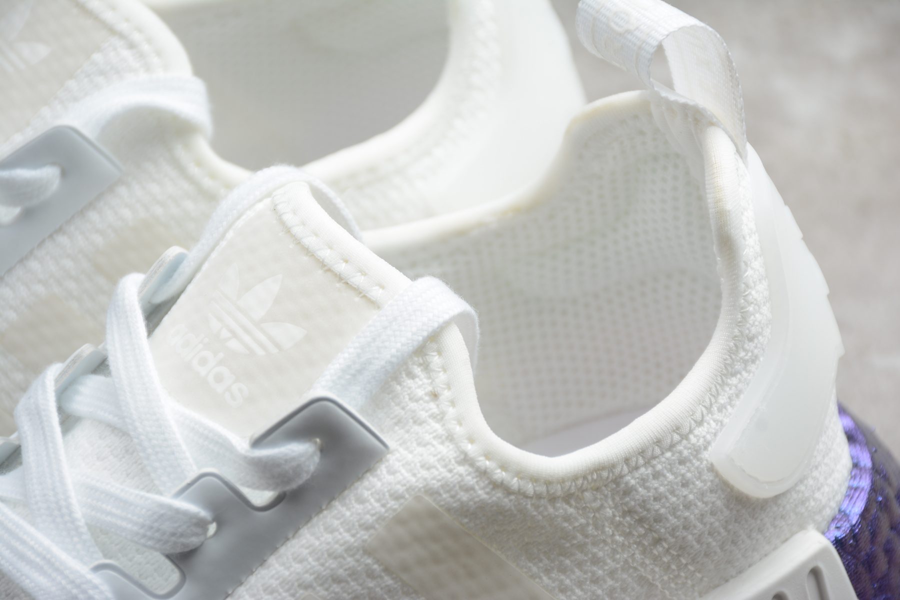 Giày Adidas NMD R1 Metallic Blue Boost FV5344 - Ảnh 5