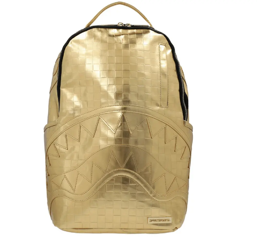 Balo Sprayground Shark In Paris 'Gold' B3729NSZ