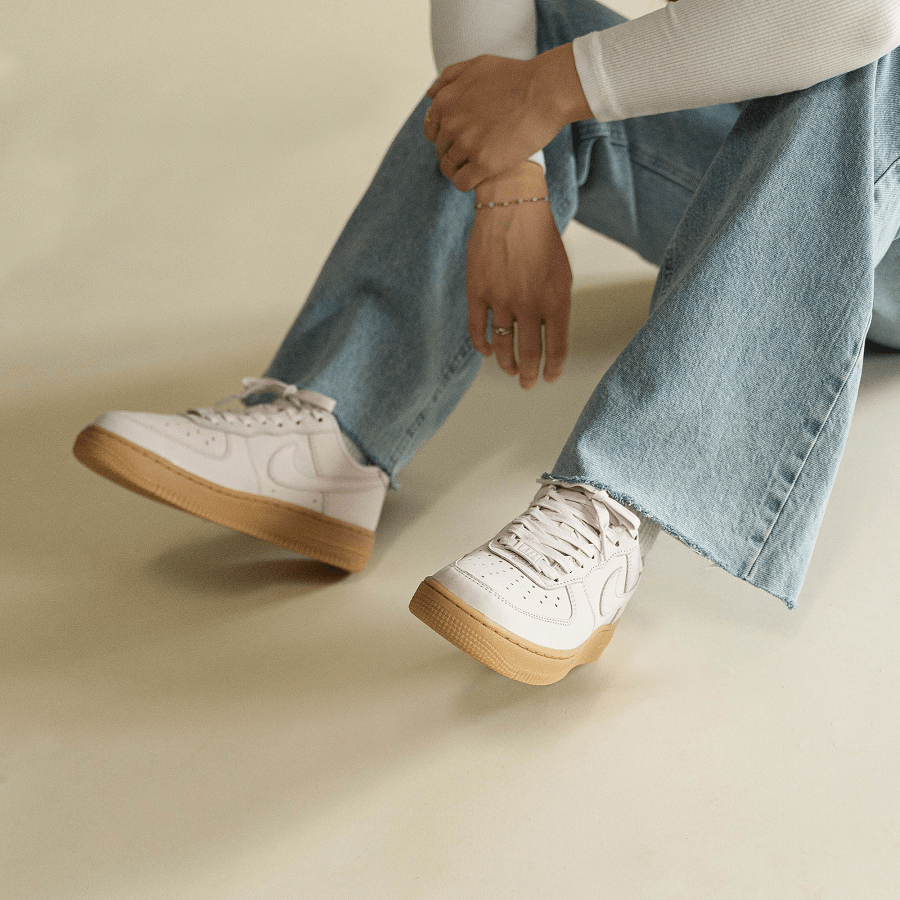 Giày Nike Air Force 1 Premium 'Pearl Pink Gum' DR9503-601 - Ảnh 4