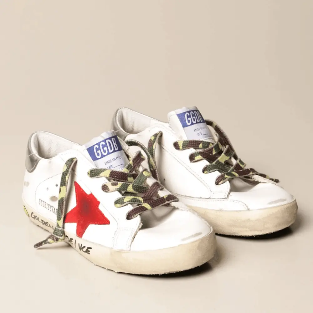 Giày Golden Goose Super Star 'White' GTF00101-F001157-10393 - Ảnh 5