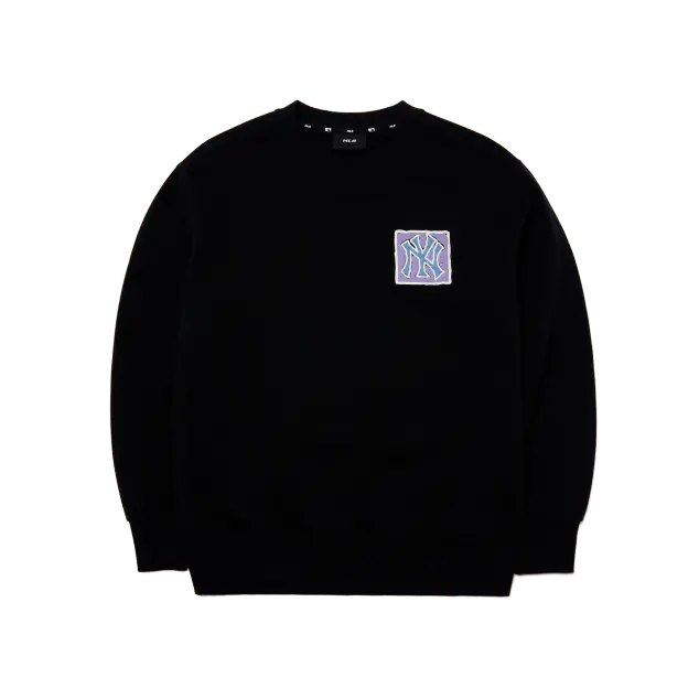 Áo MLB Like Back Quare Sprint Sweatshirt NY Yankees 3AMTL0414-50BKS