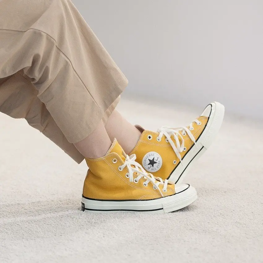 Alternative view of Giày Converse Chuck 1970 Hi 'Sunflower' 162054C