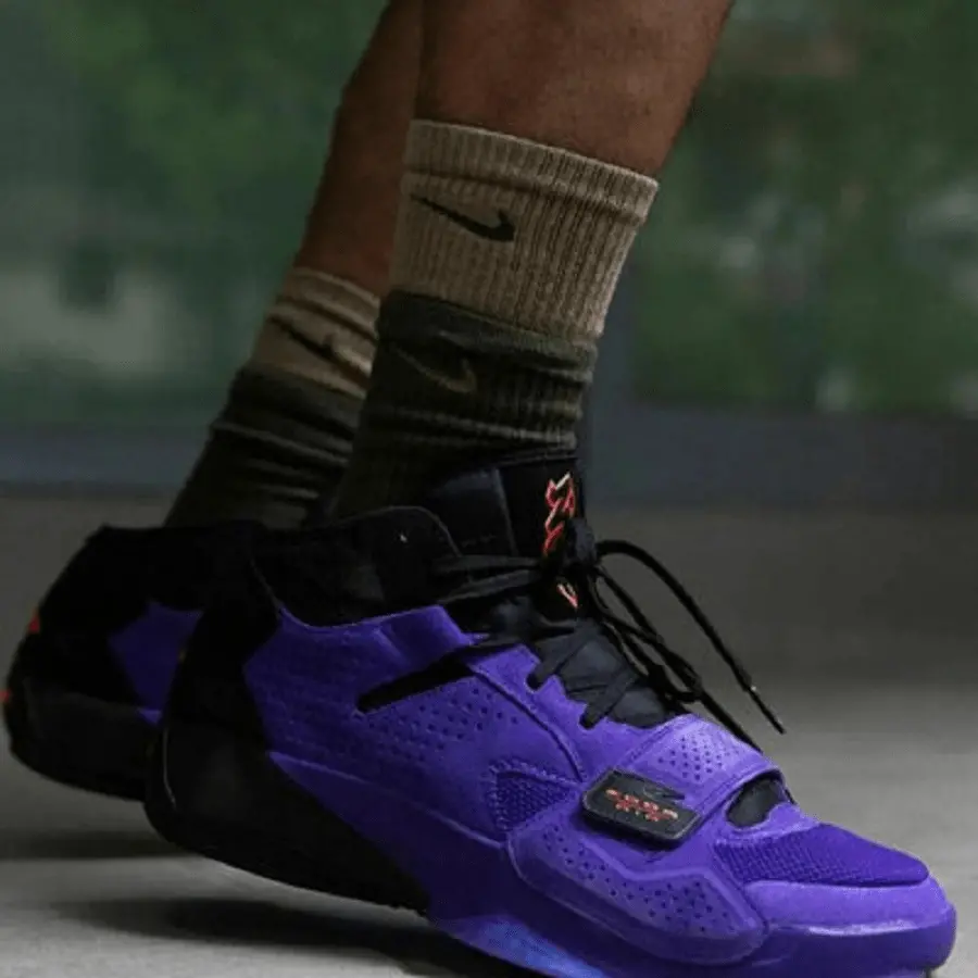 Alternative view of Giày Nike Jordan Zion 2 Purple Crimson DO9073-506