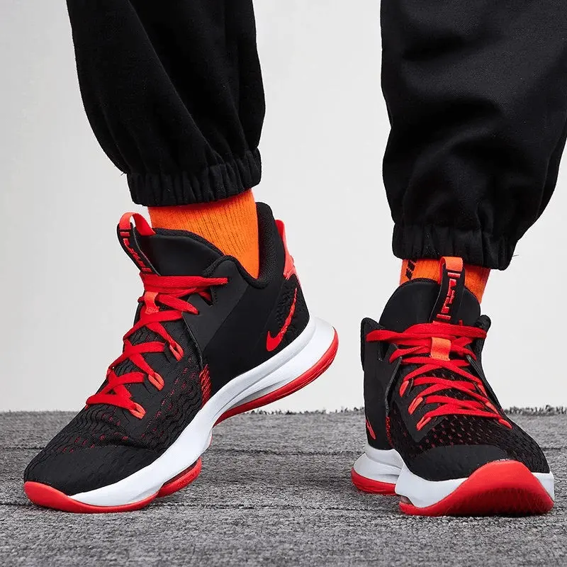 Giày Nike LeBron Witness 5 EP 'Bred' CQ9381-005 - Ảnh 4