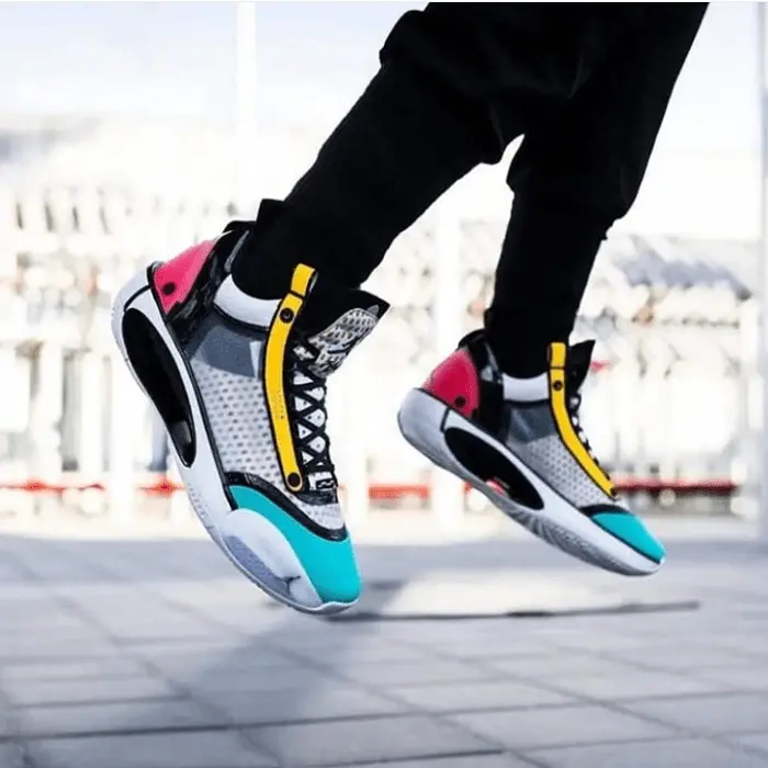 Alternative view of Giày Nike Air Jordan 34 GS 'Guo Ailun' CZ7743-100