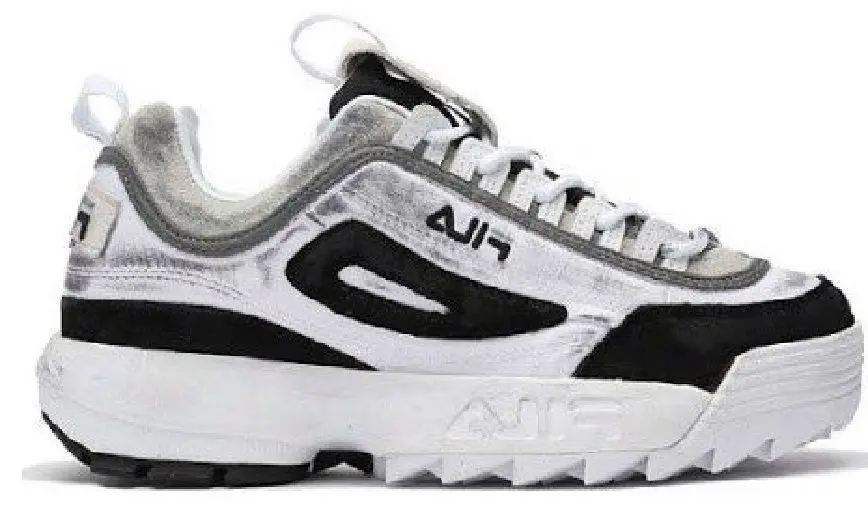Giày Fila Disruptor 2 White " Cá Mập" Washing FS1HTB1211X