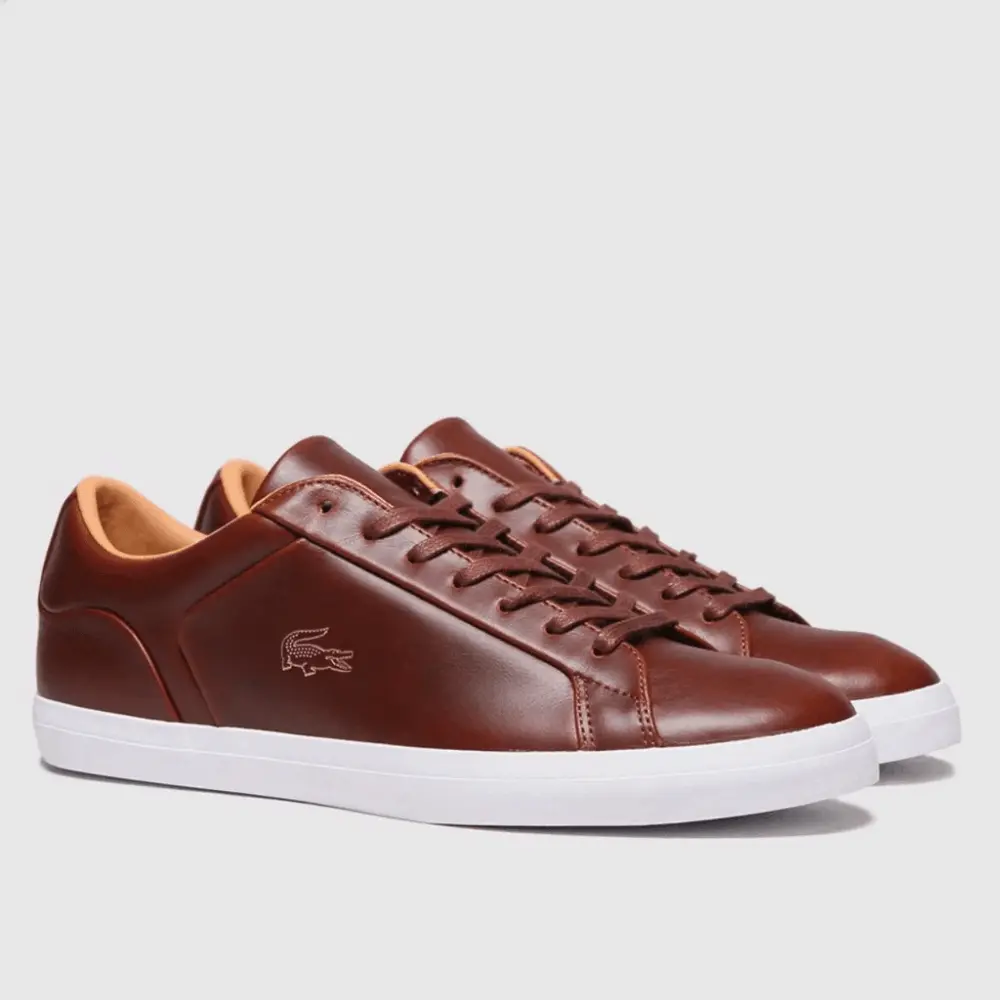 Alternative view of Giày Lacoste Men's Sport Sneakers 'Brown' RZ0012M51V B18