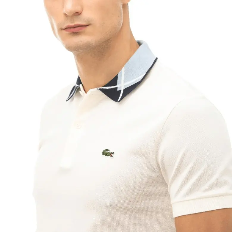 Alternative view of Áo Lacoste Erkek Regular Fit Beyaz Polo PH8570-BQ9