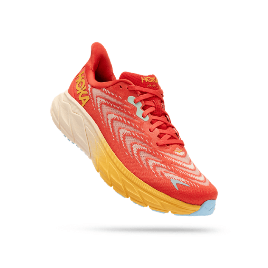Giày Hoka One One Arahi 6 Fiesta Amber Yellow 1123194-FAYW - Ảnh 4