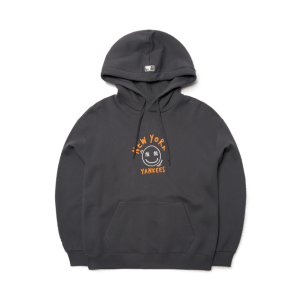 Áo MLB Like Smile Brushed Mega Overfit Hoodie NY Yankees 3AHDL5116-50CGS