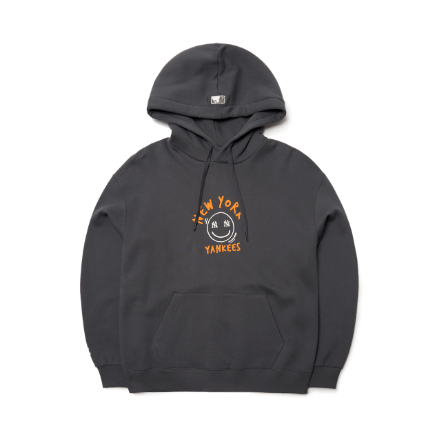 Áo MLB Like Smile Brushed Mega Overfit Hoodie NY Yankees 3AHDL5116-50CGS