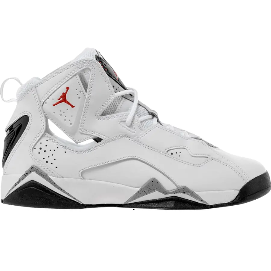 Giày Nike Air Jordan True Flight GS 'White' 343795-121