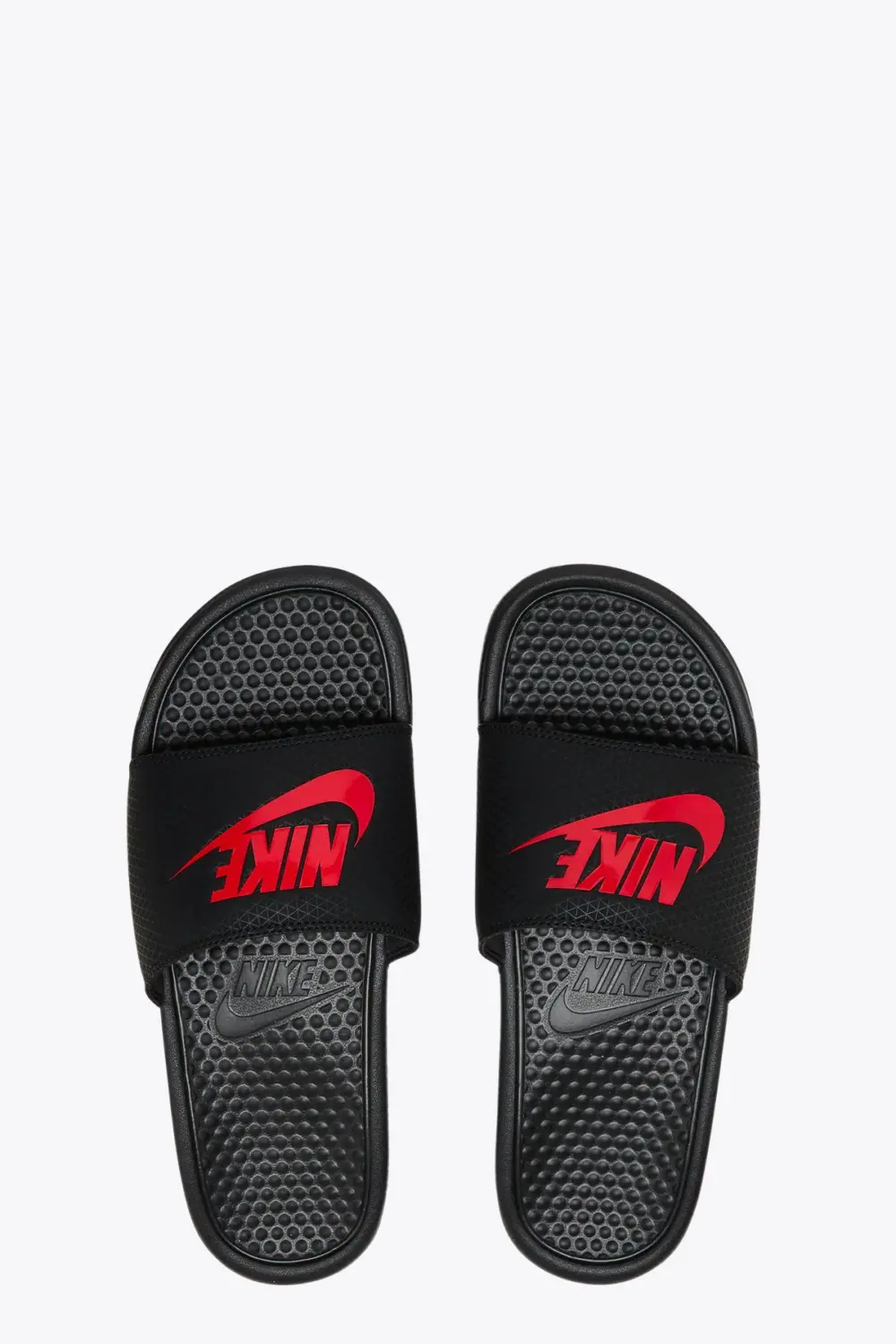 Dép Nike Benassi JDI " Black/Red " 343880-060 - Ảnh 3
