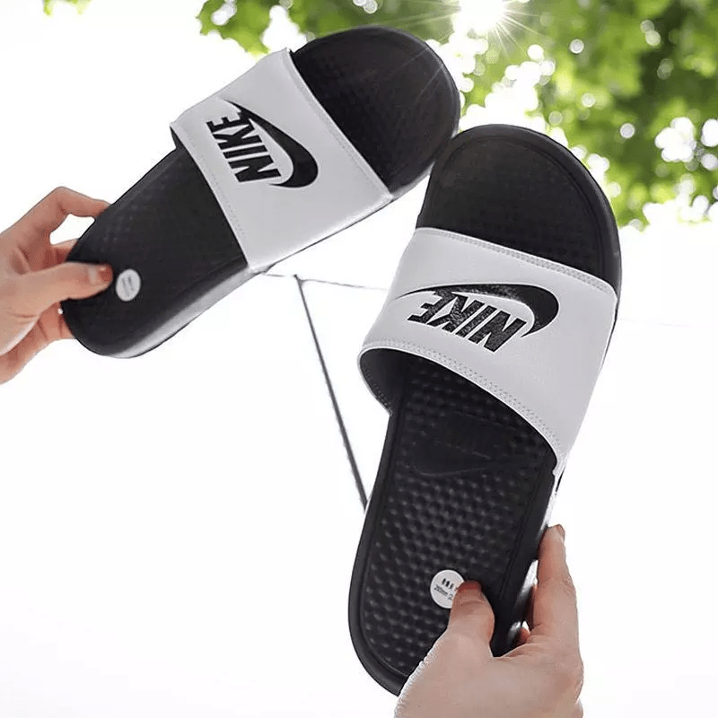 Dép Nike Benassi Slides 'White' 343880-100 - Ảnh 2