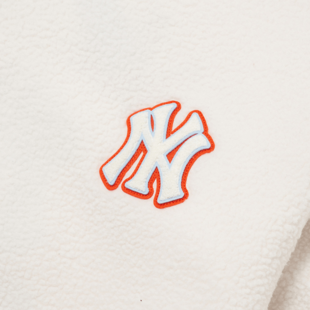 Áo MLB Like Fleece Overfit Sweatshirt New York Yankees 3AMTF5316-50CRS - Ảnh 5