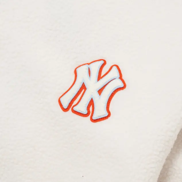 Áo MLB Like Fleece Overfit Sweatshirt New York Yankees 3AMTF5316-50CRS - Ảnh 5