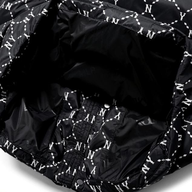 Áo MLB Monogram Diamond Lightweight Short Padded NY Yankees 3ADJM0316-50BKS - Ảnh 3