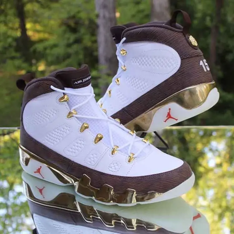 Giày Nike Air Jordan 9 Retro 'MOP Mole' 302370-122 - Ảnh 5