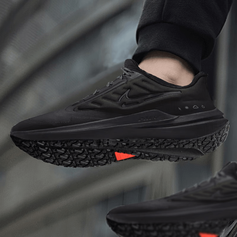 Giày Nike Air Winflo 9 Shield 'Triple Black' DM1106-007 - Ảnh 2