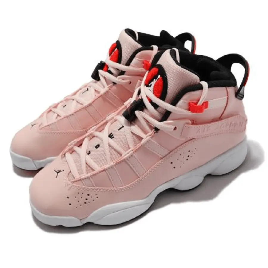 Giày Nike Air Jordan 6 Rings 'Atmosphere' GS 323419-602 - Ảnh 4
