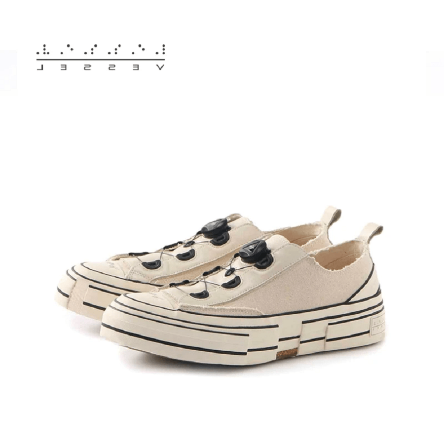 Giày xVESSEL G.O.P. LOWS for Y'S White YR-E02-092 - Ảnh 2