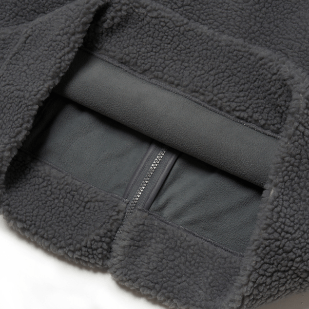 Áo MLB Basic Stand Neck Dumble Fleece Jumper 3AJPF0316-50GRD - Ảnh 3