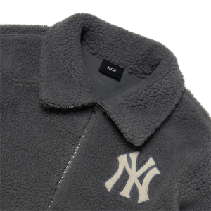 Alternative view of Áo MLB Basic Stand Neck Dumble Fleece Jumper 3AJPF0316-50GRD