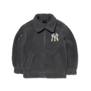 Áo MLB Basic Stand Neck Dumble Fleece Jumper 3AJPF0316-50GRD