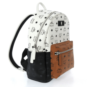 Alternative view of Balo MCM Stark Backpack in Visetos 'Mix' MMKBSVE03WT001