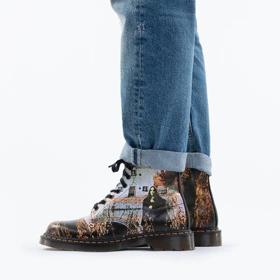 Giày Dr. Martens 1460 Black Sabbath Lace Up Boots 26315102 - Ảnh 4