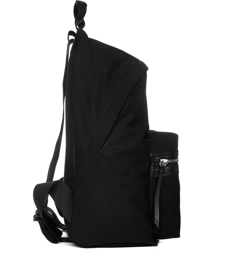 Túi Palm Angels Micro Logo 'Black' PMNB015F21LEA0011072 - Ảnh 4