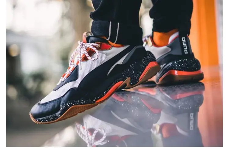 Giày Puma Thunder Electric Jr 'Mandarine Red' 368461-01 - Ảnh 3