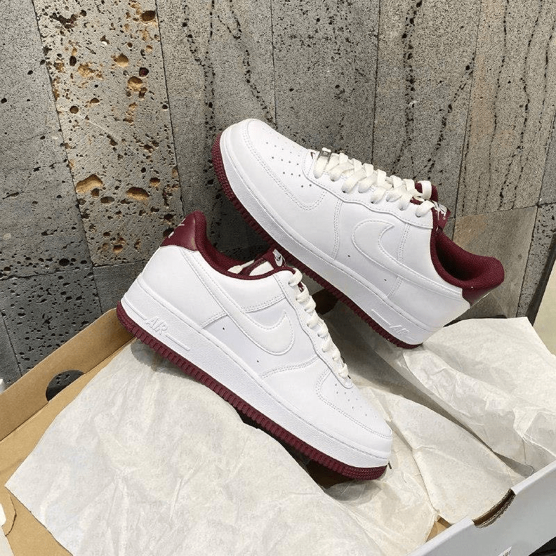 Giày Nike Air Force 1 Low '07 'White Dark Beetroot' DH7561-106 - Ảnh 5