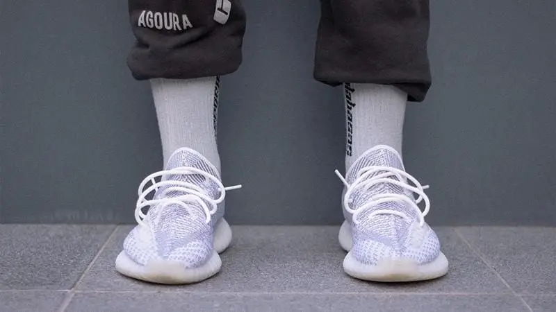 Giày Adidas Yeezy Boost 350 V2 'Static Reflective' EF2367 - Ảnh 5